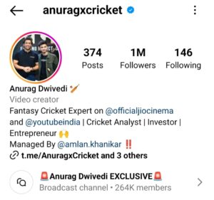 anurag dwivedi instagram income