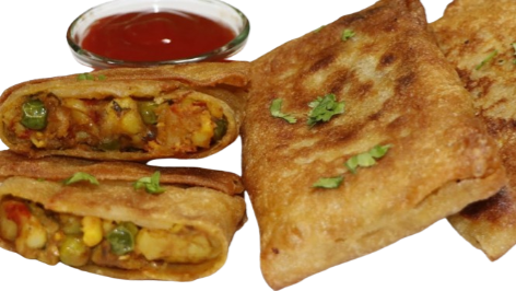 गेहूं के आटे का चटपटा नाश्ता